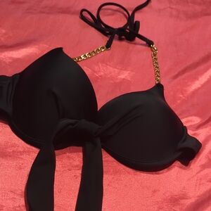 Elegant Black Women's Swim Top